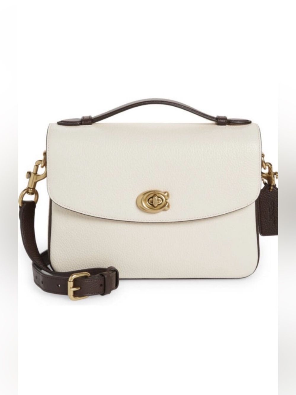 Coach LTD Edition Colorblock Cassie 25 Bag B4/Chalk Dust Bag Crossbody Strap
